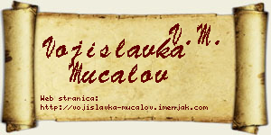 Vojislavka Mučalov vizit kartica